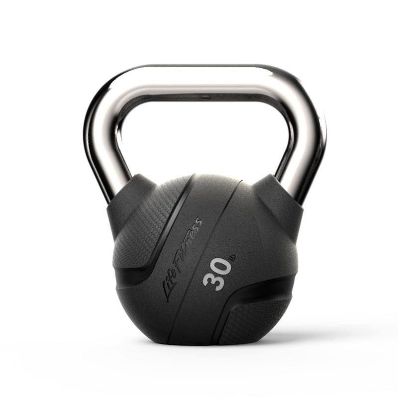 Life Fitness Kettlebell, rubber - 30LB