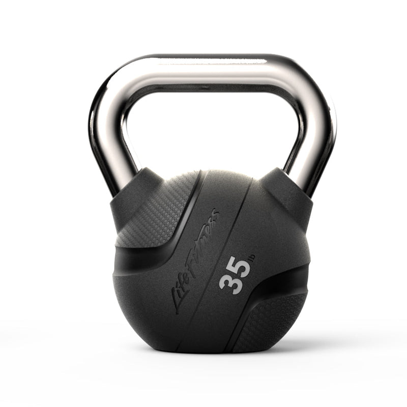 Life Fitness Kettlebell, rubber - 35LB