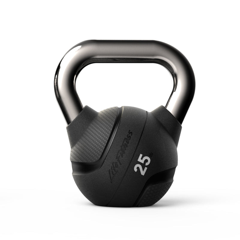 Life Fitness Kettlebell, rubber - 25LB