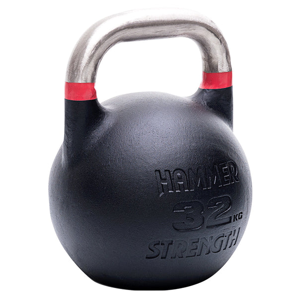 Hammer Strength Competition Kettlebells - 32KG, Red