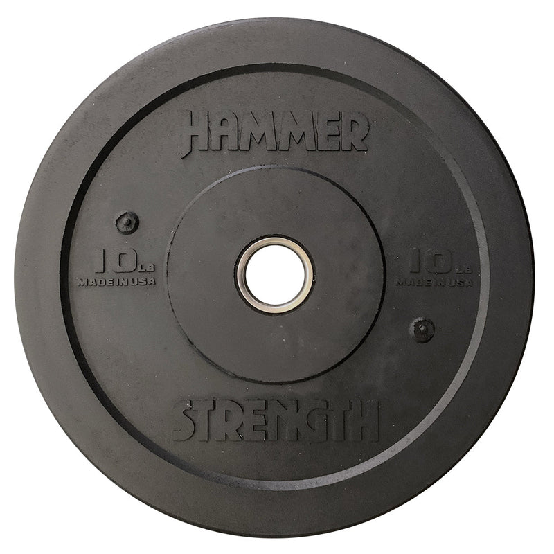 10LB HSX Crumb Rubber Bumper - Black, Made in USA