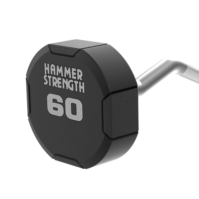 60 LB fixed barbell head