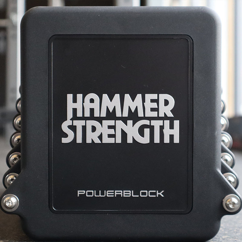 Weight plate on PRO 100 Adjustable Dumbbell, commercial version