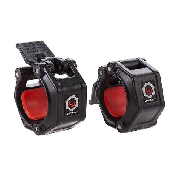 Lock-Jaw OLY 2 Collars, pair - red and black