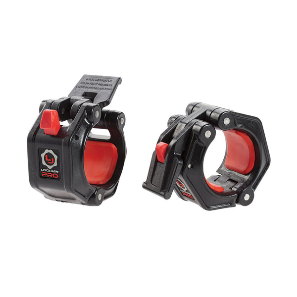 Lock-Jaw PRO 2 Collars - Red and black