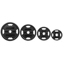 Hammer Strength Round Rubber Olympic Plate - 45lb, 35lb, 25lb, 10lb