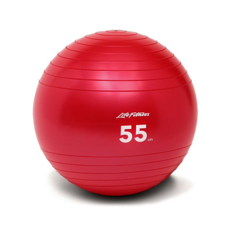 Life Fitness Stability Ball, 55cm - Red